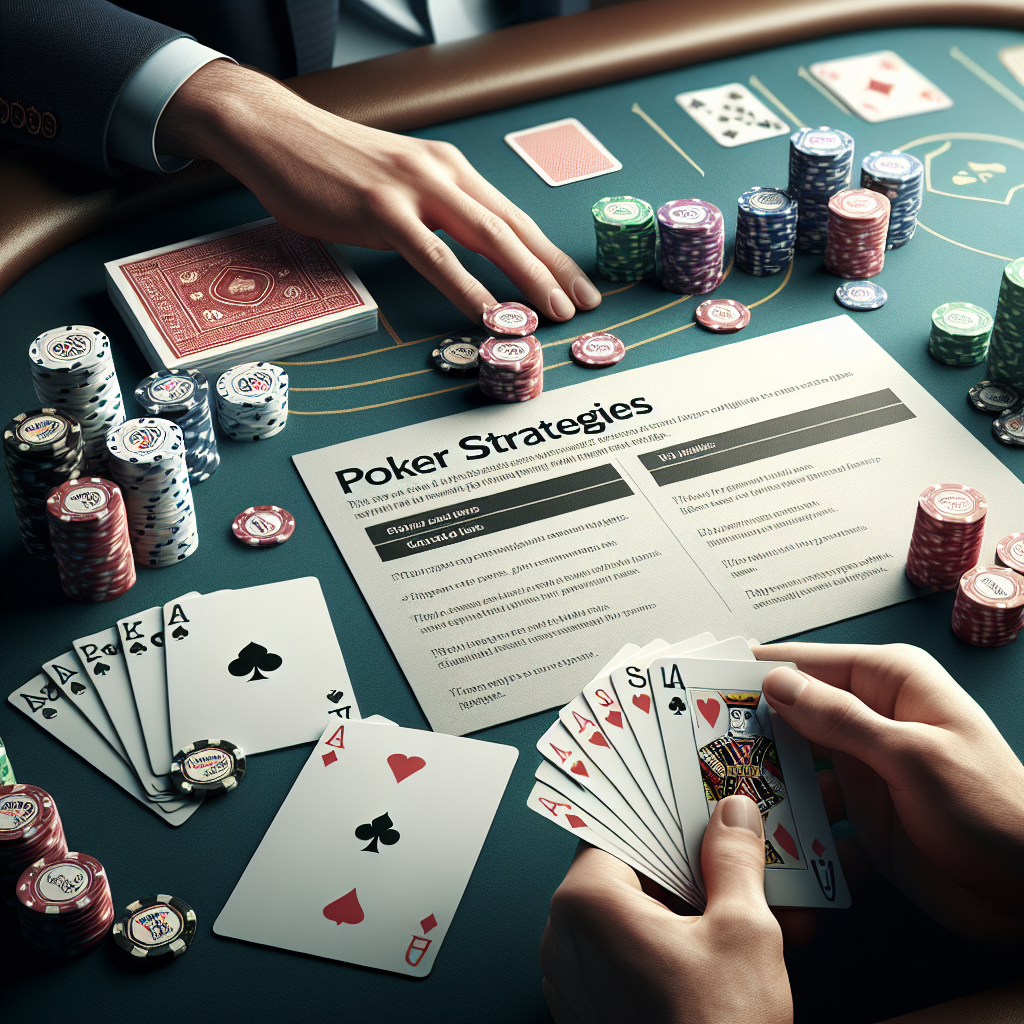 Poker Strategien